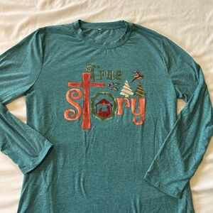 True Story long sleeved T